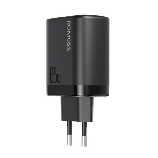 Romoss Ac65h Eu 65w Laptop And Mobile Fast Charger With Cable