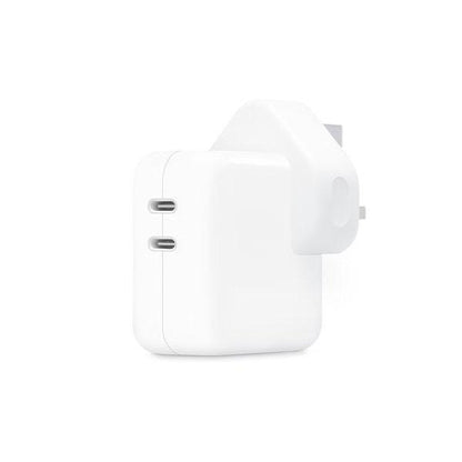 Iphone 35w Uk 3 Pin Dual Type C Fast Charging Pd Adapter