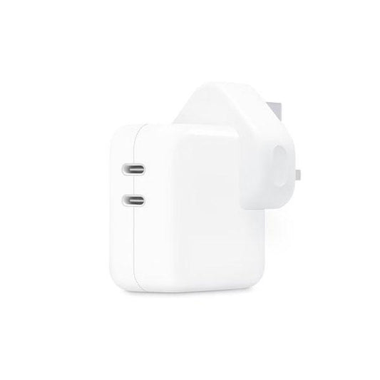 Iphone 35w Uk 3 Pin Dual Type C Fast Charging Pd Adapter