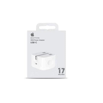 Iphone 17 Pro Max 35w (original Watt) Uk Pin Usb-c Power Adapter